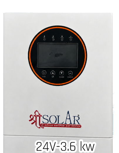 Shri Solar 3.6 kW Hybrid Inverter